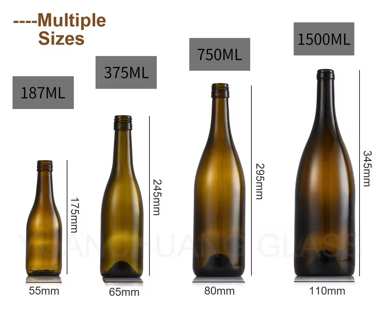 garrafa cor de vinho