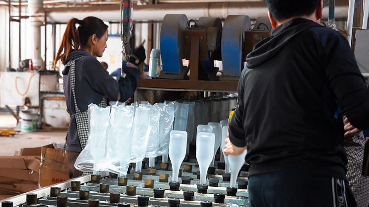 cobertura de garrafa de vidro